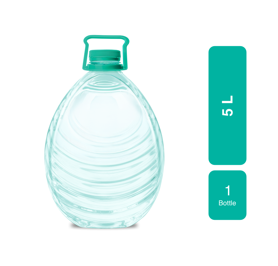 Bisleri 5 L Packaged Drinking Water without label